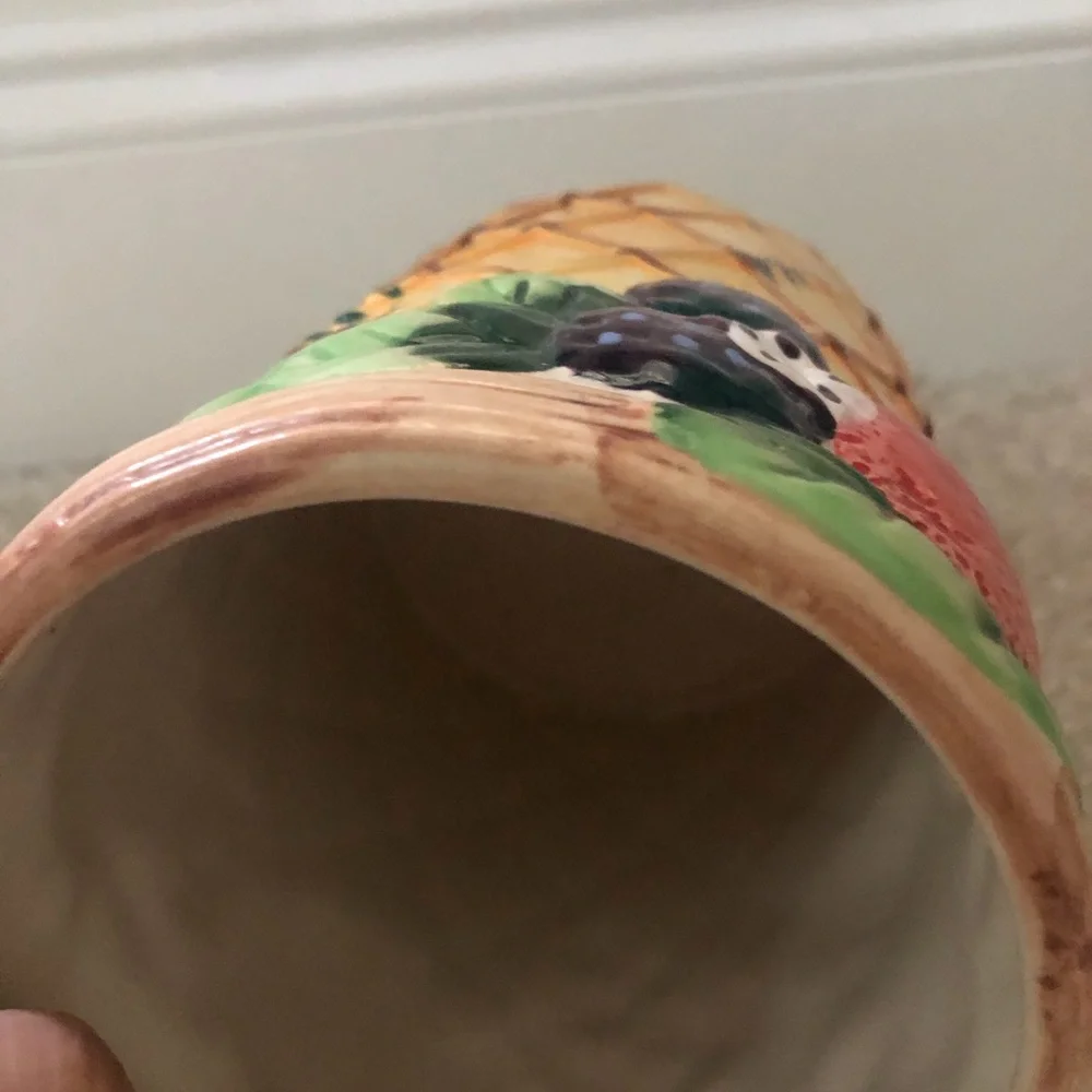 Fruit Ceramic Kitchen Utensil Holder -